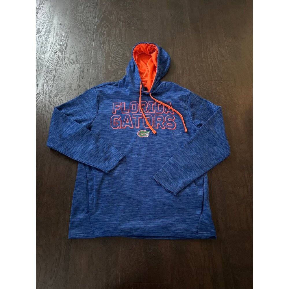 Men's Fanatics Royal Florida Gators Athlete Poly‎ Fleece Pullover Hoodie